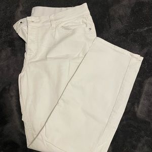 Liz Claiborne White Jeans Size 18